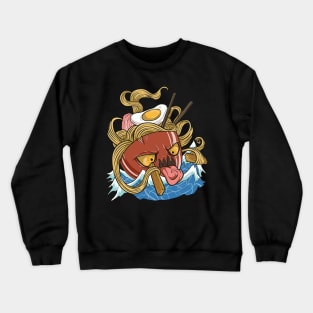 Anime Ramen Bowl Kawaii Crewneck Sweatshirt